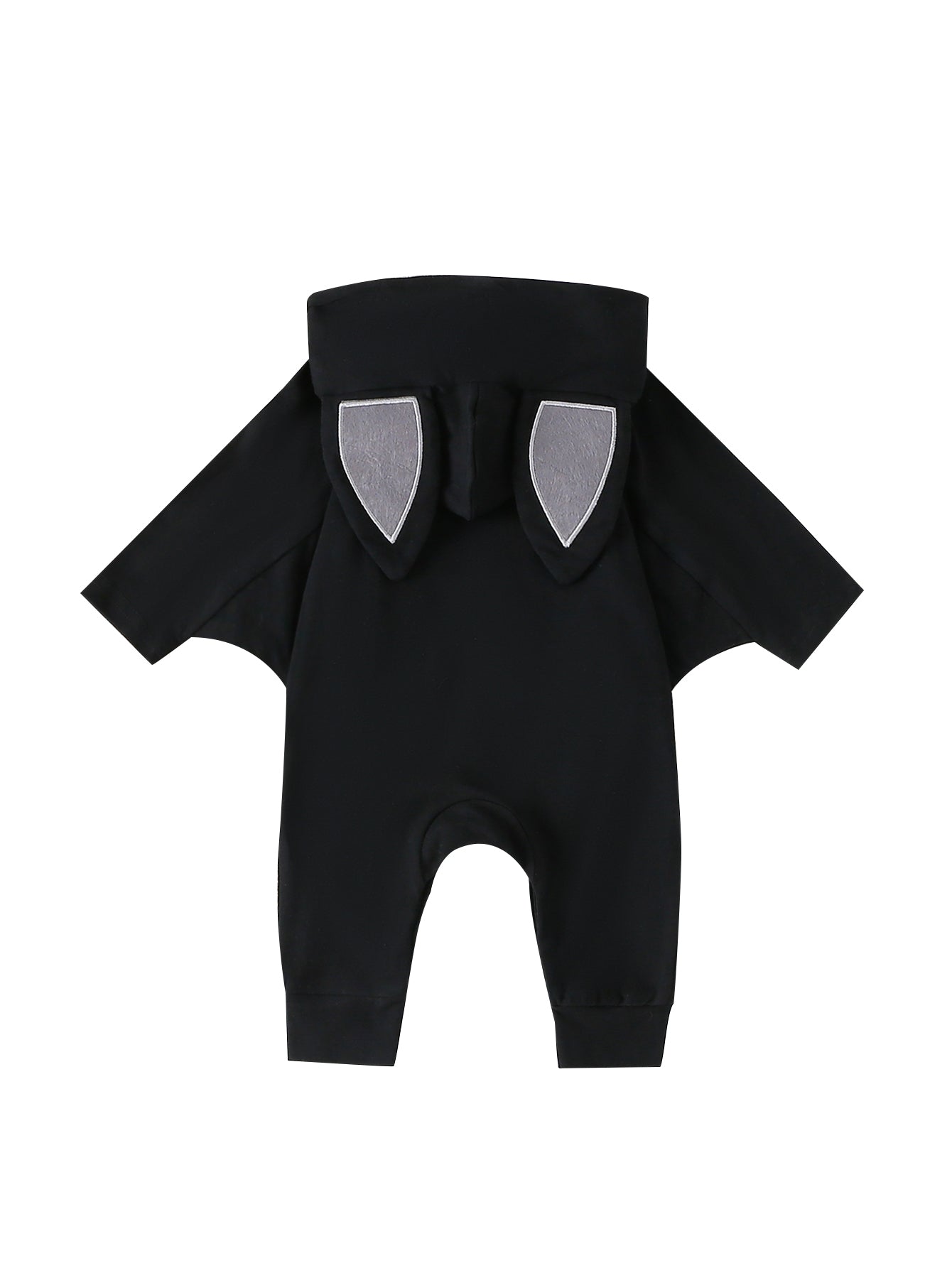 Baby Clothes Boys Halloween Black Pumpkin One-pieces Hooded Long Sleeve Romper